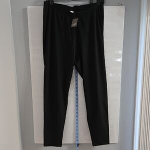 J. Jill Black Pima Ankle Leggings Size XL